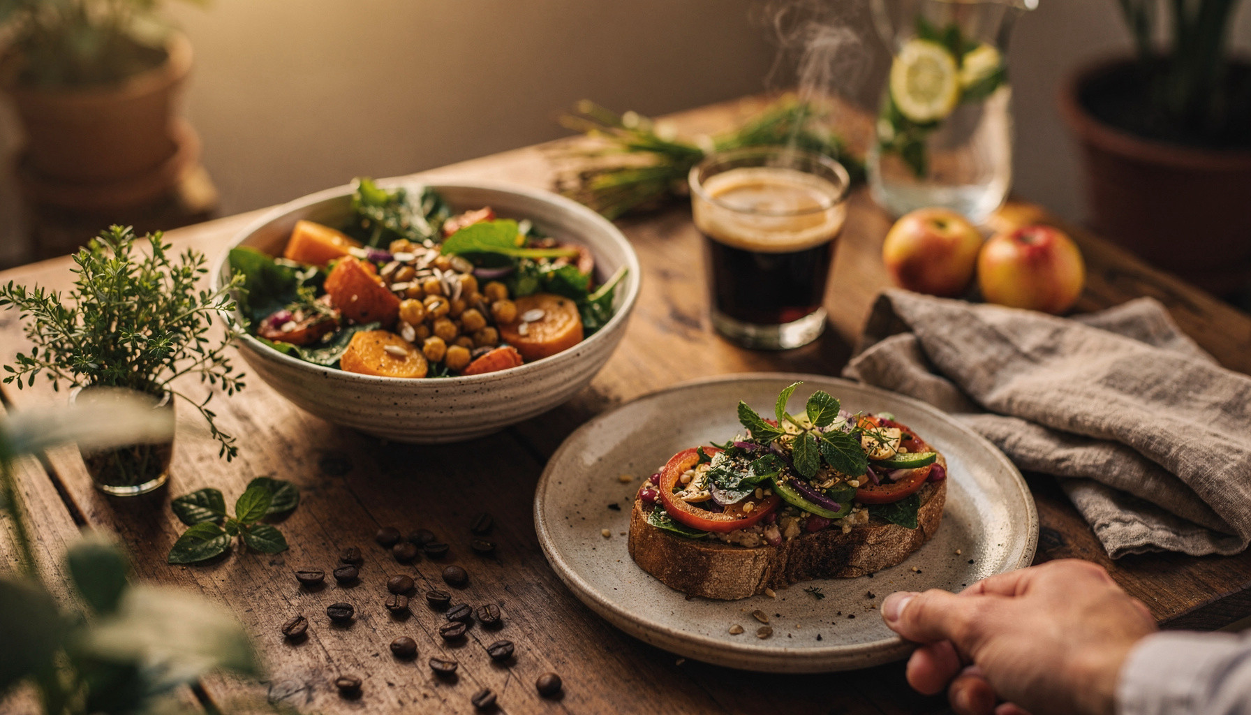 vegan cafe in freiburg im breisgau website preview