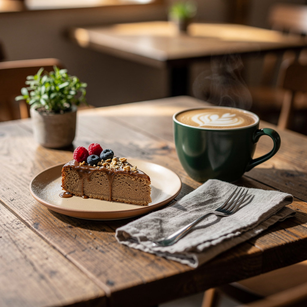 Kaffeekoje vegane Kuchen und Kaffee — gemütliches Café-Erlebnis in Freiburg